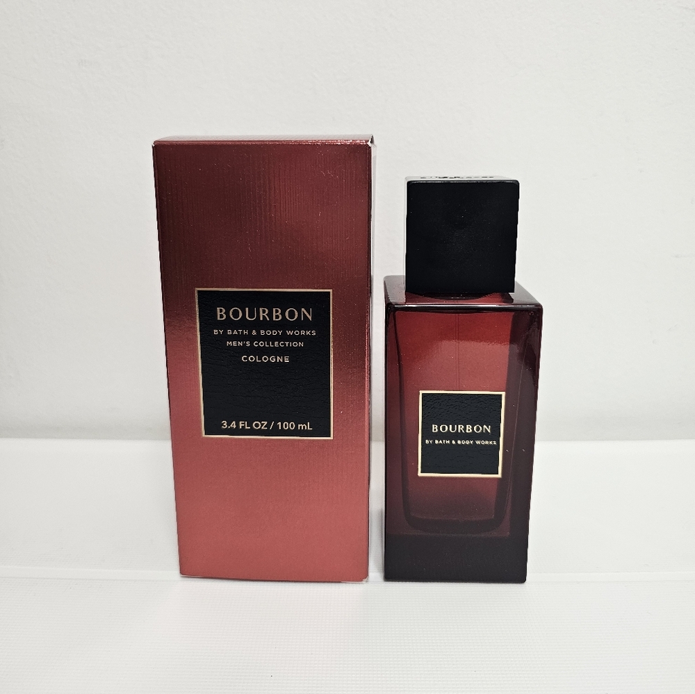 Bath & Body Works Bourbon Men's Cologne 3.4 fl oz/100 ml New